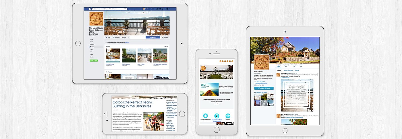 The Lake House | Social media | Luxury resort branding