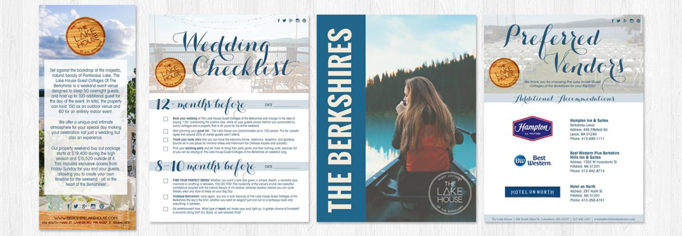 The Lake House | Weddings | Luxury resort branding