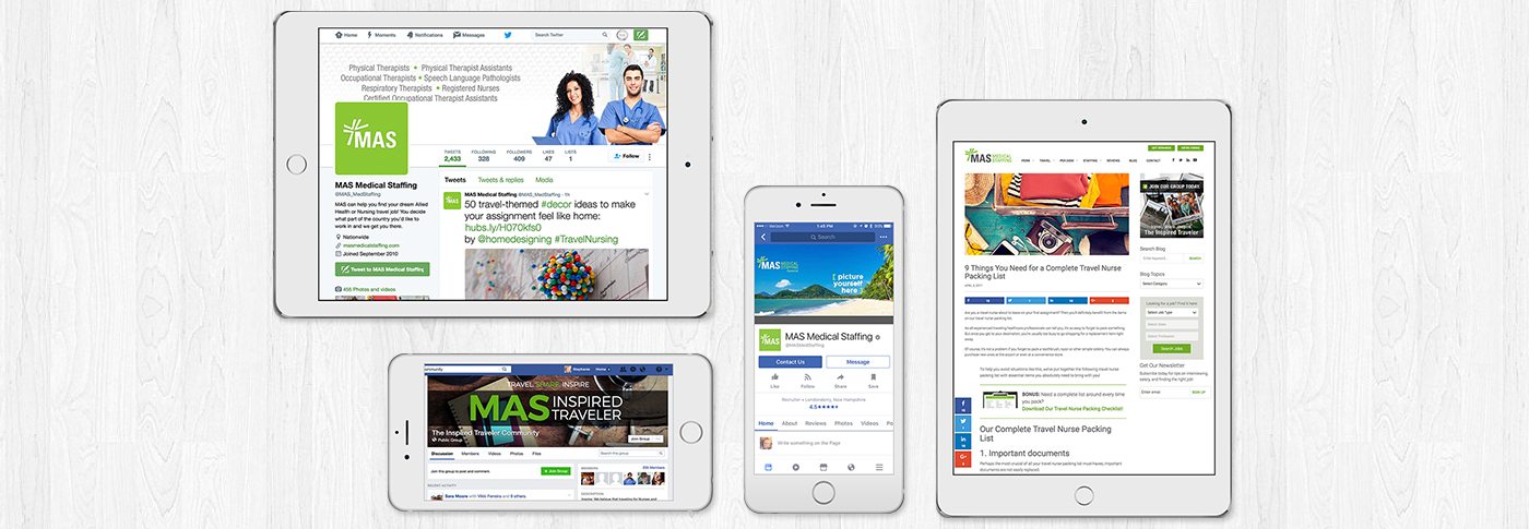MAS Staffing | Staffing agency marketing | Social media marketing