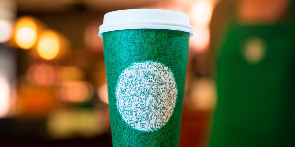 The green cup design | 5 Lessons Learned from the Red Starbucks Cup Controversy
