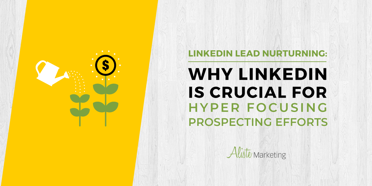 LinkedIn Lead Nurturing Blog Graphic