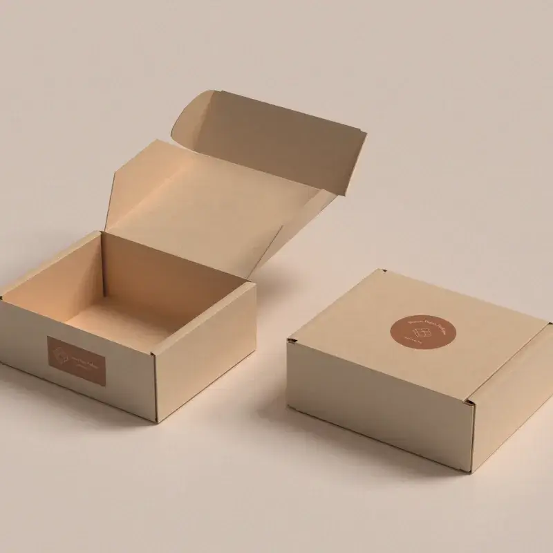 Product branding of a box